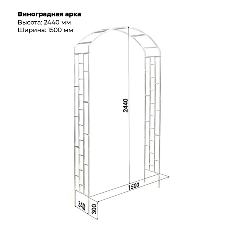 Виноградная-арка-Главная_1 Виноградная арка — изображение 1